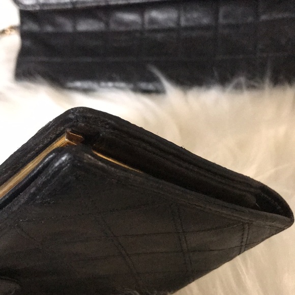 Wild stitch Chanel kids wallet lamb skin - Picture 12 of 14